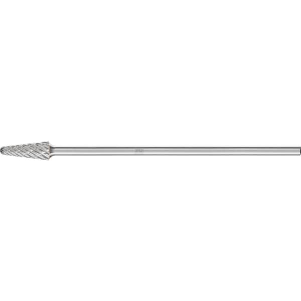 Pferd Carbide Bur - 14 Degree Taper, STEEL cut - 1/2" x 9/8" x 1/4" Shank - SL-4 L6 25649 - main